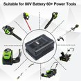 thumbnail image 4 of Batería DTK de 80 V, máx. 2500 mAh, para herramientas eléctricas Kobalt, 4 of 6