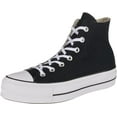 thumbnail image 1 of Converse CTAS Lift HI Sneaker, Black/White/White, 6 M US, 1 of 6