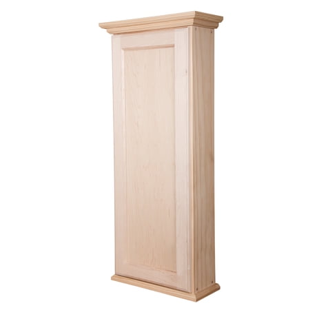 Leto On the Wall Unfinished Cabinet 37.5h x 15.5w x 8d
