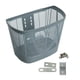 thumbnail image 5 of Cesta para bicicleta Cesta delantera Organizador fácil de instalar Portaequipajes universal para bicicletas Gris, 5 of 9