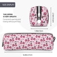 thumbnail image 3 of Honeii Bike with Donut Wheels Pattern Pencil Case, Pencil Pouch, Pencil Case Small, Pencil Pouch Aesthetic, PVC Pencil Pouch, Pencil Bag, Makeup Pouch, 3 of 7
