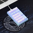 thumbnail image 4 of Number Pad, Mechanical USB C Corded Numeric Keypad with LED Backlit 21 Key Numpad for Laptop Desktop Computer PC, 4 of 11