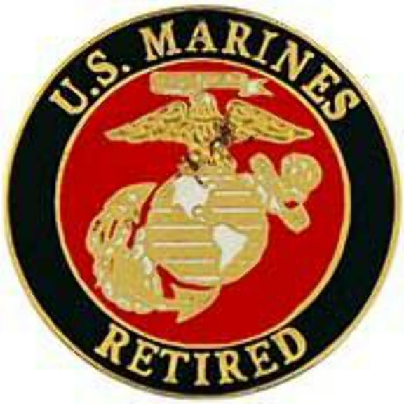 United States Marine Corps Logo Retired Pin