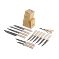 thumbnail image 2 of Bloque de Cuchillos Ekco Trends Acero Inoxidable 14 Piezas – Beige, 2 of 4