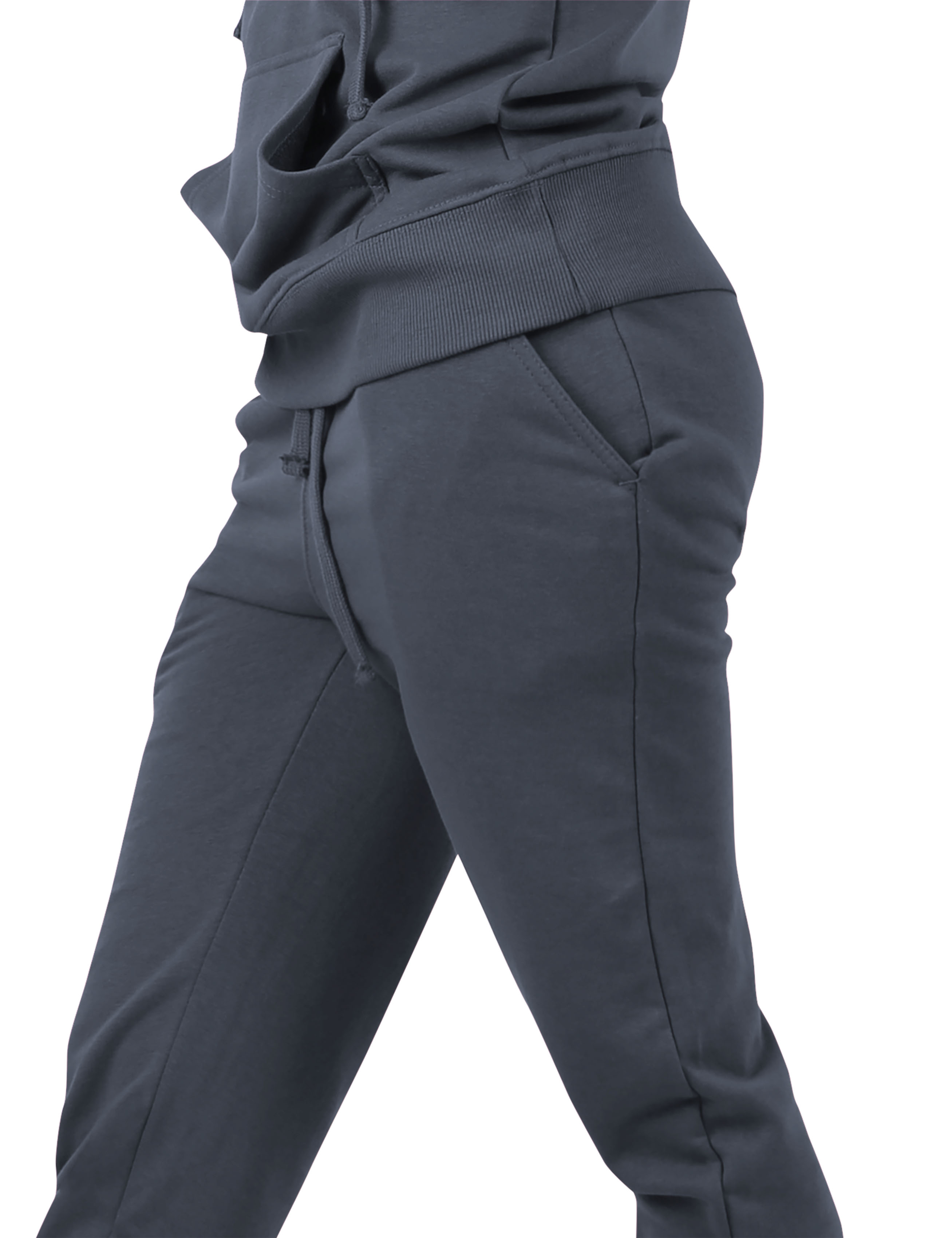 Ma Croix Womens Premium French Terry Joggers Wrinkle Resistant Sweatpants - image 3 of 6