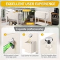thumbnail image 2 of Ktaxon 80 Qt Rolling Ice Chest Cooler Cart Outdoor Trolley with Storage Shelf, Bottle Opener & Cap Collector for 48 Hour Cold Drinks,White, 2 of 9