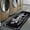 Black a, variant on Farmhouse Laundry Room Rugs Runner 20"x48" Non Slip Waterproof Laundry Mats Kitchen Floor Carpet Durable Cushioned Natural Rubber Foam Area Rug for Laundry Room Kitchen