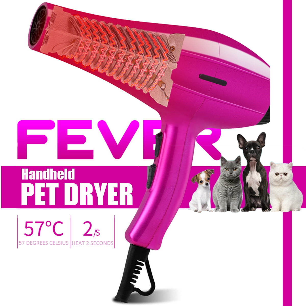 dog hair dryer pets at home