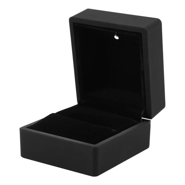 Caja Estuche Para Anillo De Compromiso Con Luz Led
