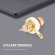 thumbnail image 4 of 20Pcs Gold Plated RCA Terminal Jack Plug Female Socket Chassis Panel Connector for Amplifier Speaker, 4 of 5
