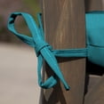thumbnail image 3 of ARDEN Outdoor Seat or Rocking Chair Cushion, 19 in x 18 in, Water Repellent, Fade Resistant, Lake Blue Leala, 3 of 12