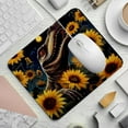 thumbnail image 2 of Sunflower Square 8.3x9.8 Inch Non-Slip Rubber Bottom Printed Mouse Pad, Gaming Mousepad for Office and Gaming, 2 of 6