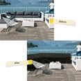 thumbnail image 3 of Outdoor Furniture Protector, Heavy Duty Couch Cover, Waterproof Outdoor Patio Sectional Cover, All Weather Protection for Deck, Lawn and Backyard, 100" L (on Each Side), Black, 3 of 5
