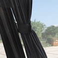 thumbnail image 2 of BUYISI 2Pcs Cars Curtains And Sunshades Cars Privacy Partition Curtains Rear Privacy Insulate Interior Cars Seating Black Parts 2 Car Window, 2 of 5