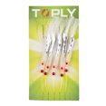 thumbnail image 4 of Anzuelo de piel de pescado, anzuelo anti-bobinado, anzuelo de cabeza de pescado, equipo de pesca luminoso, 5/tarjeta, suministros de pesca biónicos, 4 of 6