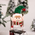 thumbnail image 2 of Shisuyan Candy Jar Synthetic Material Christmas Style 1Pcs 8.3X3.7X2.8In, 2 of 8