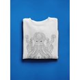 thumbnail image 3 of Cool Ethnic Octopus Sweatshirt Women -Image by Shutterstock, Female Large, 3 of 4