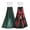 Light Tree Large Bell, variant on Different Design 2pcs Loop Hanging Bathroom Kitchen Hand Towel Red Green White Plaid Red Green Tartan Plaid