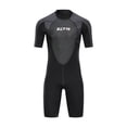 thumbnail image 2 of Traje de neopreno Shorty para hombre, piel de buceo con cremallera en espalda para trajes de baño para esnórquel S Sunnimix trajes de neopreno para hombre, 2 of 8