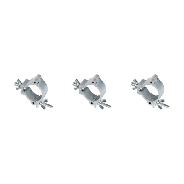 tamizeot Versatile Lighting Hook Mount for Club Exhibition Event Alloy Wrap Around Clamp Aluminum Master 3Set
