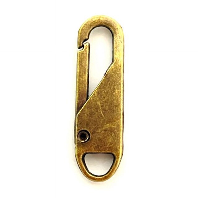 Bolsa con cabezal de cremallera desmontable sin herramientas, bolsa, abrigo, ropa, zapatos, botas, colgante con cremallera de metal