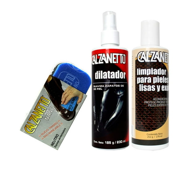 Kit de limpieza CALZANETTO para pieles lisas