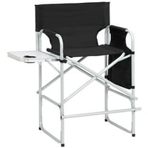 Seizeen Director Chairs for Outside, Folding Camping Chair Tall Directors Chair with Side Table and Side Bag, Heavy Duty Oversize Seat for Beach Fishing Picnic Chairs, Holds up to 300 lbs