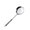 thumbnail image 2 of Stainless Steel Kitchen Utensil Set | 4-Piece Wok Spatula, Turner, Skimmer & Ladle | Long Handle Non-Scratch Cooking Tools for Non-Stick Cookware, 2 of 3