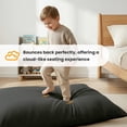 thumbnail image 4 of CATGOOD 3-in-1 Bean Bag Chair for Kids, Convertible kids chair with Skin Friendly Fabric for Living Room, Bedroom, Gray, 4 of 9