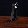 thumbnail image 1 of Gancho de Cortina ShuxiuWang 2 uds Accesorios de Cortina Soporte de Barra Romana Negro, 1 of 1