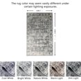 thumbnail image 2 of JV Home Area Rug Oushak Grey 2'x3'3" Washable Carpet Anti Slip, 2 of 7