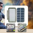 thumbnail image 1 of Caja de aparejos de pesca, estuche de almacenamiento de cebos, organizador de anzuelos, compartimento para accesorios, caja impermeable para pesca con, 1 of 8