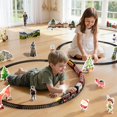 thumbnail image 3 of Set de Tren Eléctrico NIPLOOOW con Sonido, Luz y Humo para Niños, 3 of 7