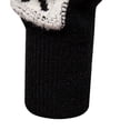 thumbnail image 6 of Men's Long Sleeve Sweaters Mock Neck Color Block Sweater Casual Pullover Tops Trendy Jacquard Sweatshirt Black 3XL, 6 of 9