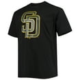thumbnail image 2 of Men's Fanatics Fernando Tatis Jr. Black San Diego Padres Big & Tall Wordmark Name & Number T-Shirt, 2 of 3