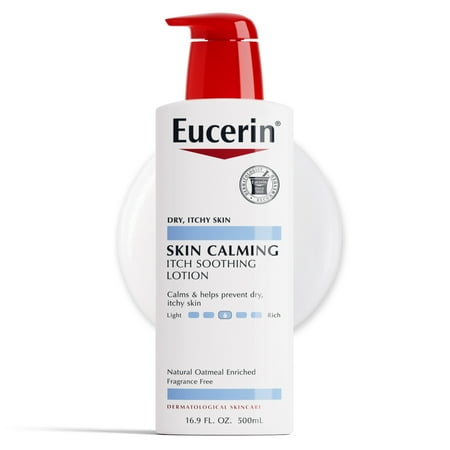 Eucerin Skin Calming Body Lotion  For Dry  Itchy Skin  16.9 Fl. Oz. Bottle