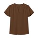 thumbnail image 4 of Camisetas de Mujer Suelto Ajuste Cuello Casual Lindo Impreso Suelto Blusa de Verano de las Señoras Superior, Tops de Verano de las Mujeres Suelto Ajuste, 4 of 6