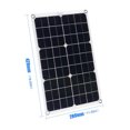 LIGAOFENG Portable Power Station Kit Portable Solar Power Complete Kit Solar Power System for Home Use 18W 12 V Solar Panel 100A Solar Charge Controller 6000W Solar Inverter unusual