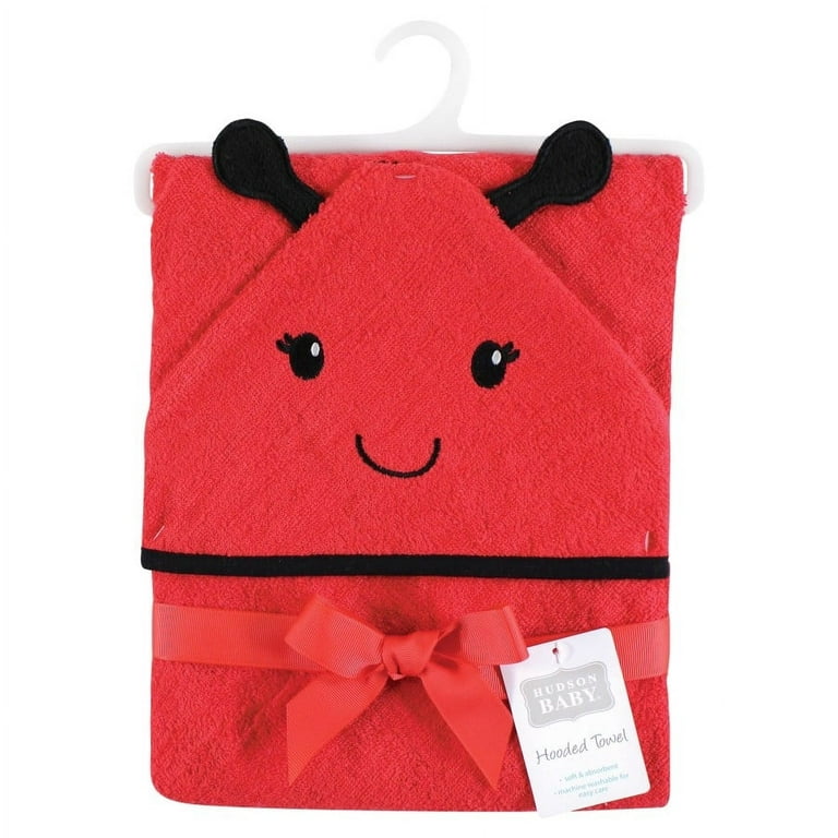 Hudson Baby Toallas unisex con capucha de algodón para bebé, bosque