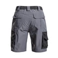 thumbnail image 5 of YLSDY Men's Water Resistant Cargo Shorts, Slightly Stretch Durable Fabric, Multi-Pocket Solid Shorts Gray XXL, 5 of 5