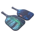 thumbnail image 4 of Juego de palas de pickleball de fibra de carbono avanzadas para principiantes y personas mayores, 4 of 8