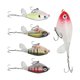 thumbnail image 5 of 5x Señuelos De Pesca Hélice Cola Swimbaits Cebos Duros Para Agua Salada DYNWAVEMX  Señuelos de pesca, 5 of 9