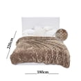 thumbnail image 3 of Cobertor Castelog Siberia Borrega Matrimonial 1.80M X 2.20M Beige, 3 of 3