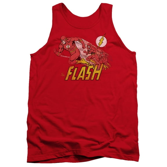 DC Comics Men's Crimson Comet Mens Tank Red