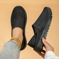 thumbnail image 6 of Dakaela Womens Athletic Walking Shoes Comfortable Mesh Casual Mule Sneakers Slip on Running Loafers, 6 of 8