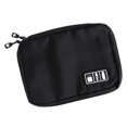 thumbnail image 4 of Organizador De Bolsa De Viaje Electrónico Organizador De Cable De Bolsa De Viaje Portátil Con Cremalleras , Negro Soledad Organizador de almacenamiento digital, 4 of 7