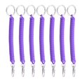 thumbnail image 1 of WANGQI Colorful Elastic Spring Straps Key Chain Clip Anti-theft Lanyard Wrist Rope Holder for Mobile Phone Straps Keyring, 1 of 7