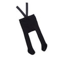 thumbnail image 4 of Franhais Newborn Baby Suspender Overall Pantyhose Solid Color High Waist Ribbed Knit Tights, 4 of 6