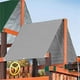 thumbnail image 5 of Greeniant Reemplazo de techo impermeable, Protector resistente a desgarros, suministros de sombreado de tela recubierta para exteriores, equipo de patio de carpas Azul Greeniant  OD016430-02, 5 of 6
