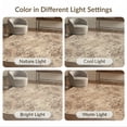 thumbnail image 7 of ODIKA 6'x9' Ultra-Soft Area Rug, Spotted Vintage Distressed Salt Speckled Abstract Inspired Southwestern None Washable, Bare feet friendly, Silk-Touch for Guest Room, Bedroom, 7 of 7